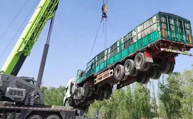 柳南区道路脱困救援案例